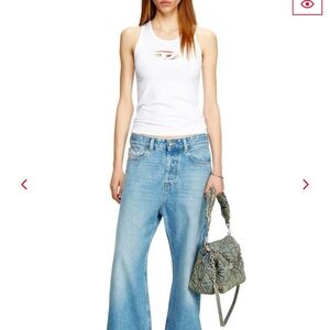 White Diesel Tank Top